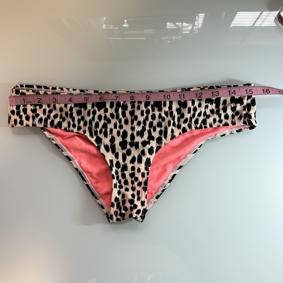 Xhilaration pink & black cheetah print 2 pc bikini set M - Picture 11 of 11